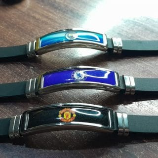 Football themed wristbands