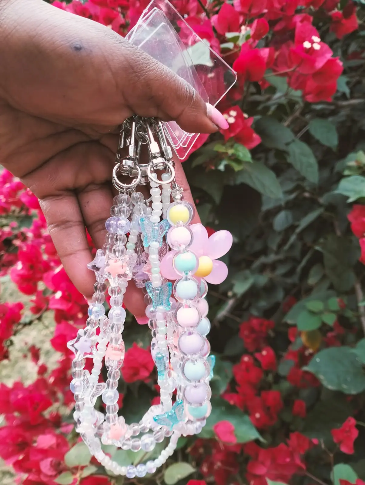 Crystal Keychain Set
