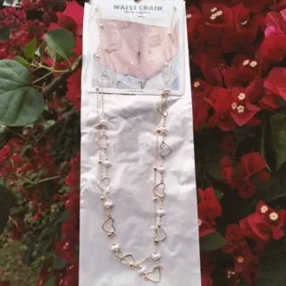 Pearl & Gold Waist Chain