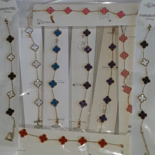 Stainless Steel Enamel Station Necklaces