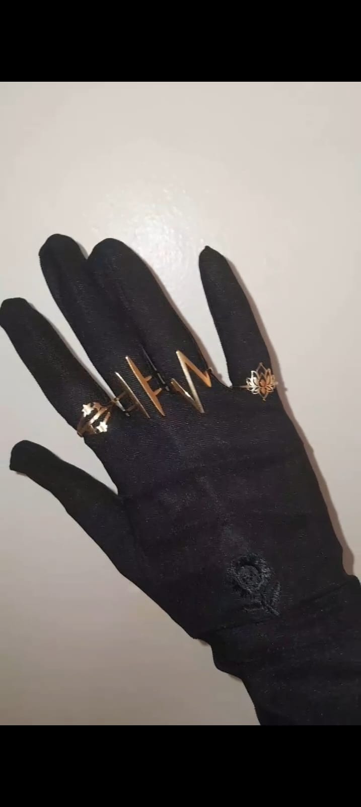 Gold Stainless Steel Ring - Image 2