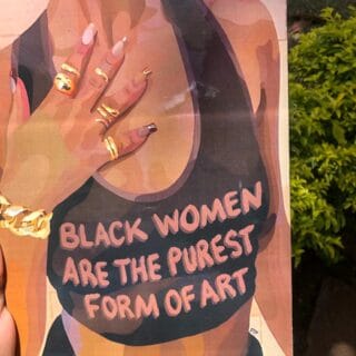 "Black Women Are Art" Empowerment A4 Portrait