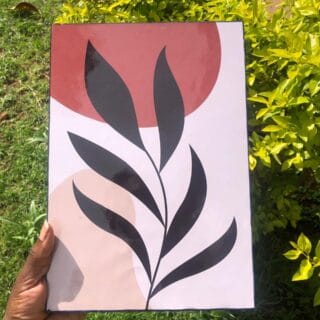 Minimalist Abstract A4 Portrait