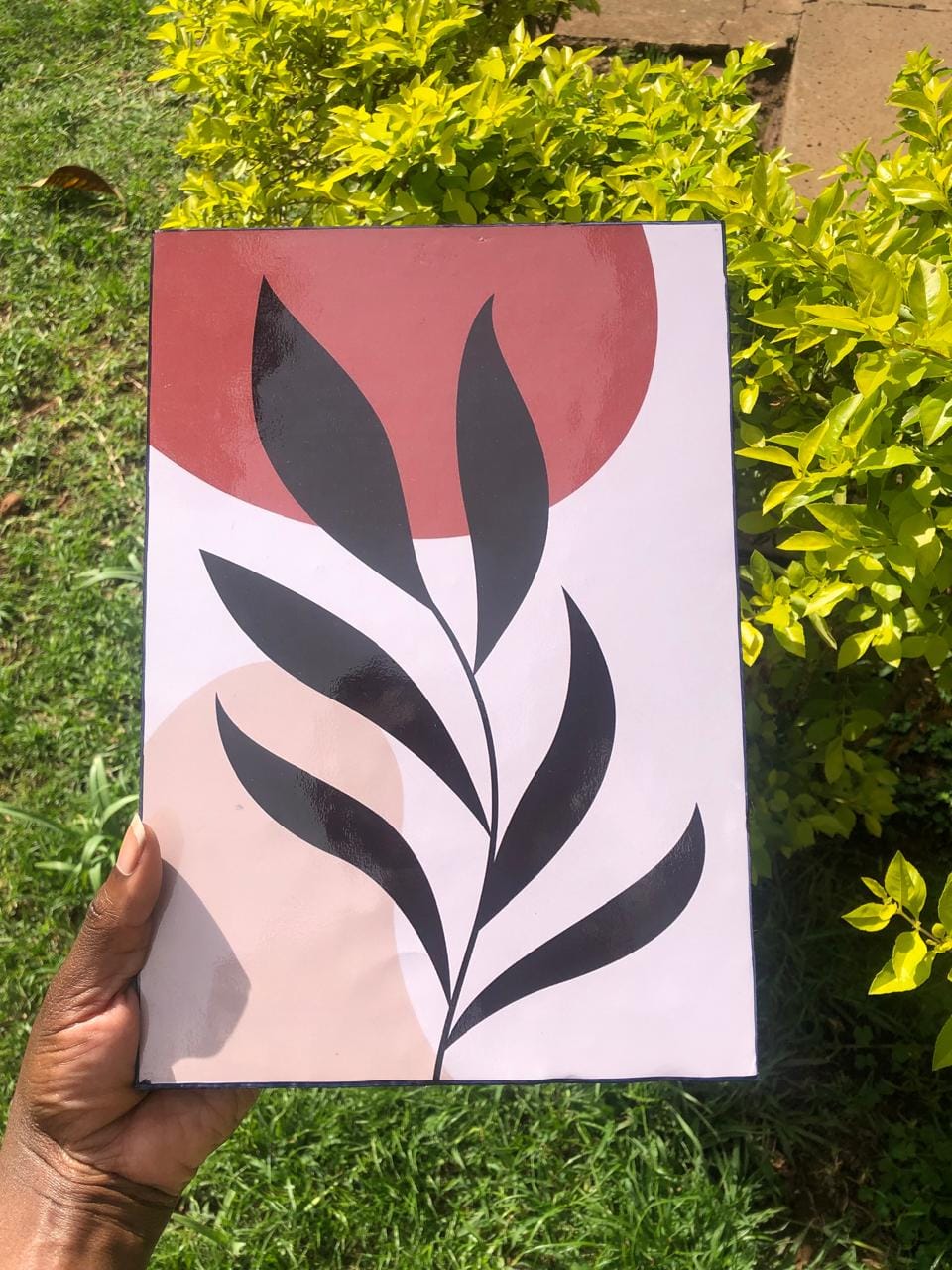 Minimalist Abstract A4 Portrait