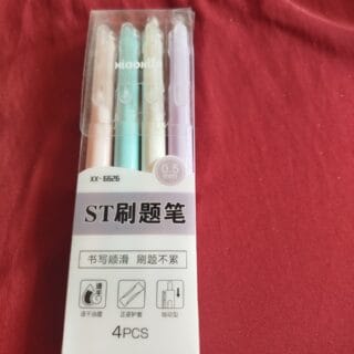 Pastel Pen Highlighter Set (4-Pack)