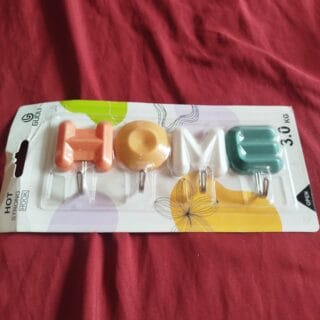 HOME Letter Wall Hooks Set