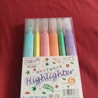 Highlighter set (6pcs)