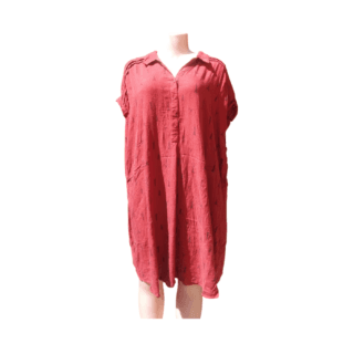 Rust Red Shirt Dress (Size 18/2XL)