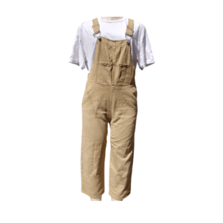 Mustard Yellow Denim Overalls (Size 4/S)