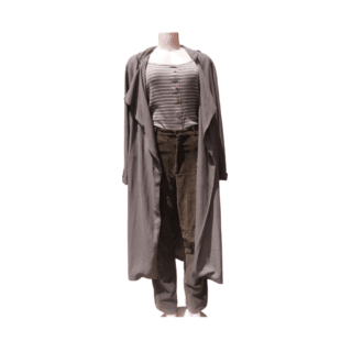 Taupe Oversized Light Coat (Size L)