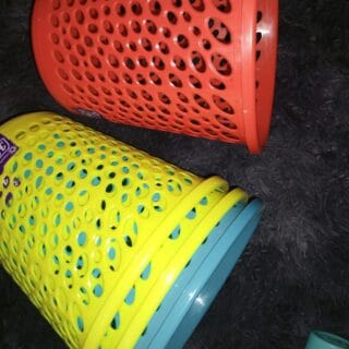 Multi-Purpose Open-Weave Storage Baskets