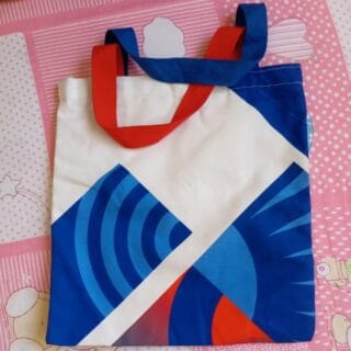 Abstract Geometric Print Tote