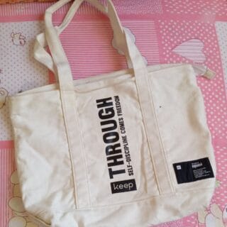 Minimalist Canvas Tote