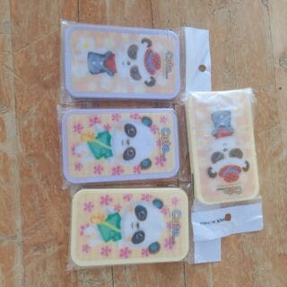 Panda Motif Pocket Mirror Compacts