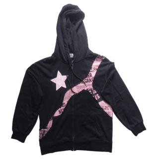 Urban Vie Star Zip-Up Hoodie
