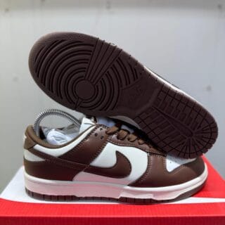 Cacao Wow Brown & White Nike Dunk Lows