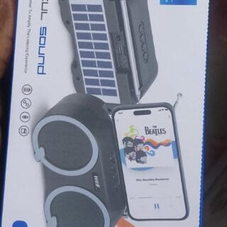 Solar-Powered Wireless Speaker