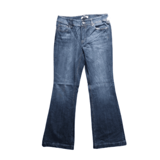 Medium Wash Flare Jeans (M)