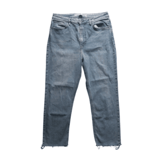 Distressed Mom Jeans (L)